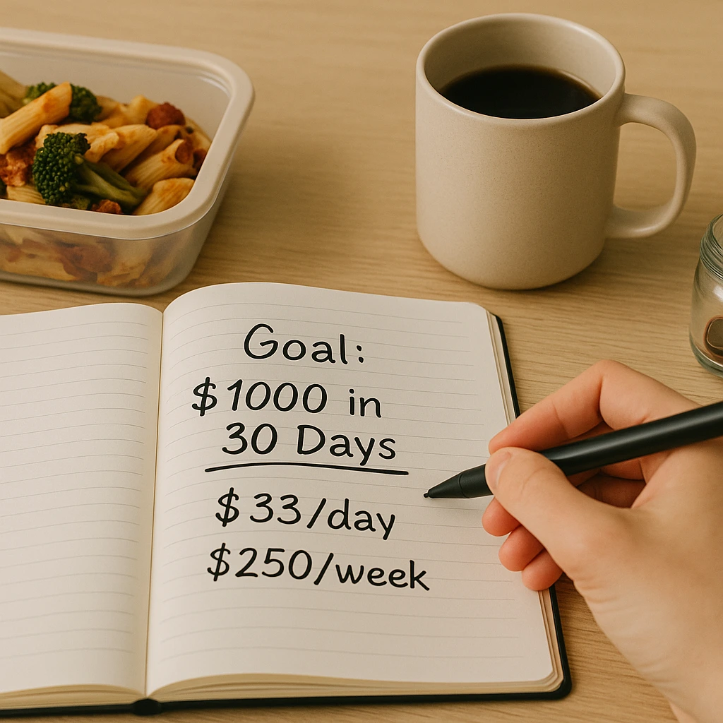 Goals for Savings Challenge